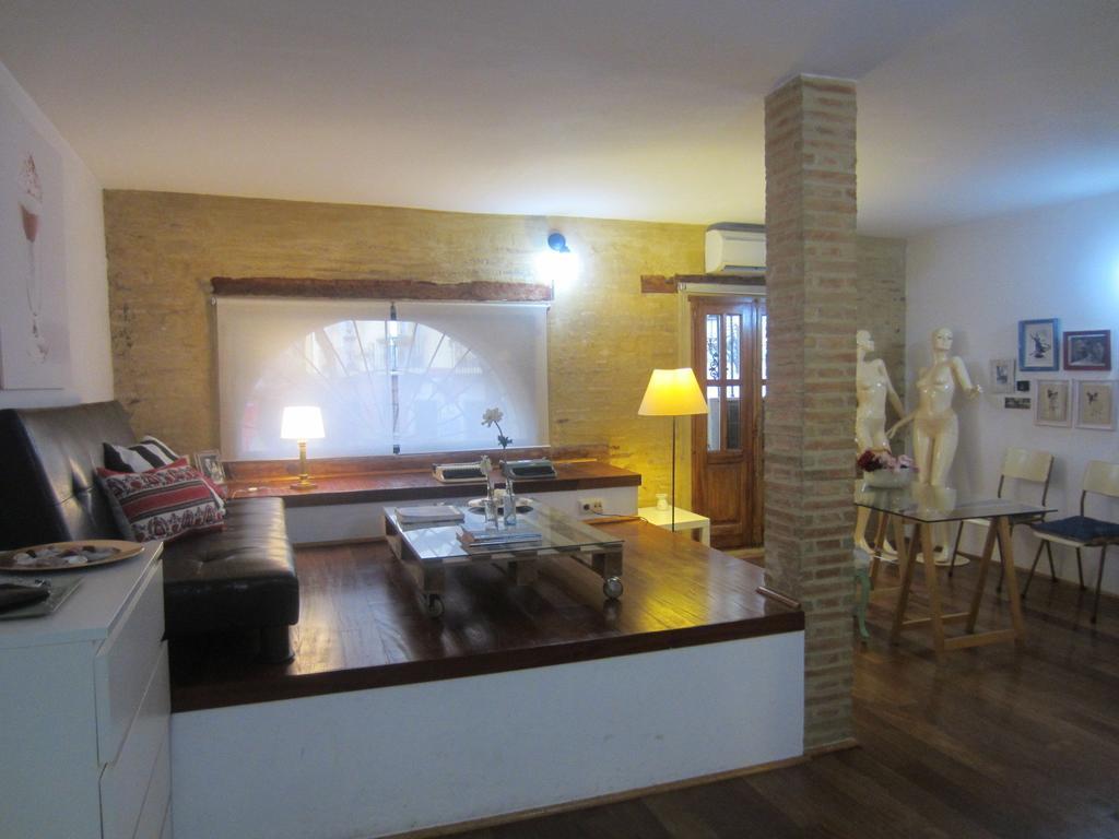 Living Valencia Studio Serranos Daire Oda fotoğraf